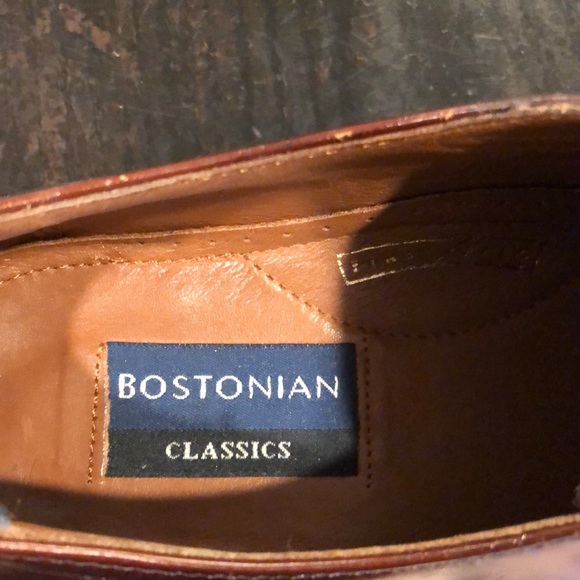 Men’s brown leather size 8.5W shoe - Picture 4 of 5